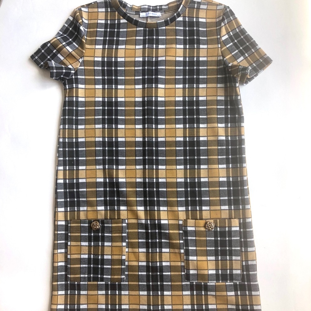 Zara Plaid Dress